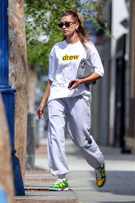 hailey bieber new balance x casablanca.